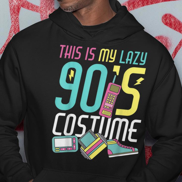 This Is My Lazy 90S Costume Retro 1990S Theme Party Nineties Hoodie Unique Gifts