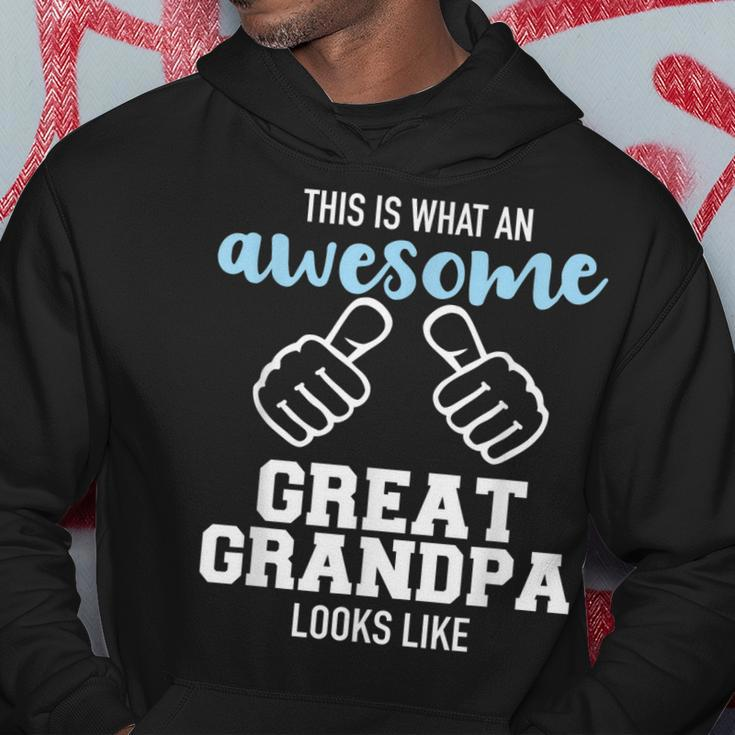 This Is What An Awesome Great Grandpa Looks Like Hoodie Unique Gifts