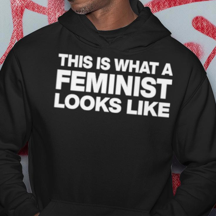 This Is What Feminist Looks Like Classic Hoodie Unique Gifts