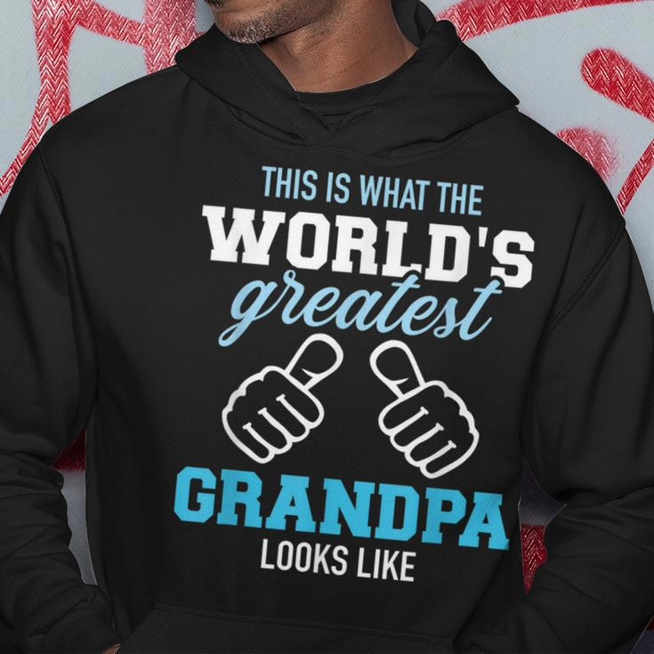 This Is What Worlds Greatest Grandpa Looks Like Gift For Mens Hoodie Unique Gifts