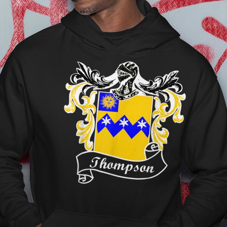 Thompson Coat Of Arms Surname Last Name Crest Men Hoodie Personalized Gifts