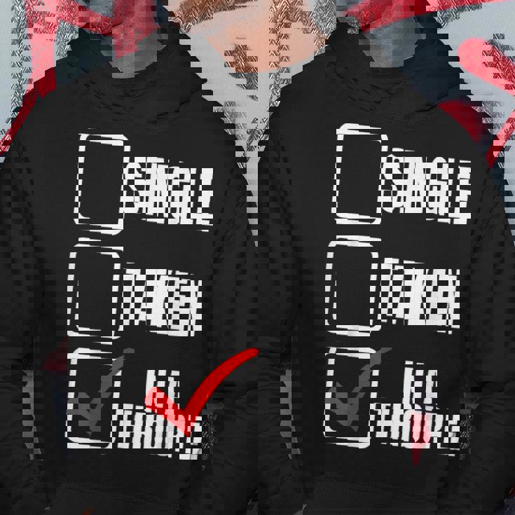 Throuple Polyamory In A Throuple Poly Throuple Hoodie Unique Gifts