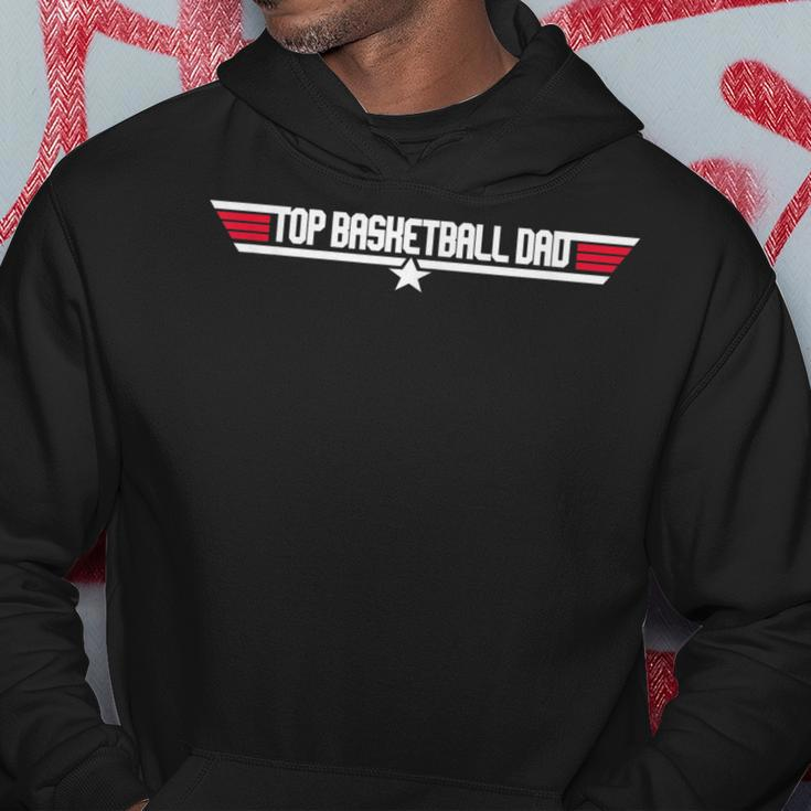 Top Basketball Dad Funny Father 80S Fathers Day Gift Hoodie Unique Gifts