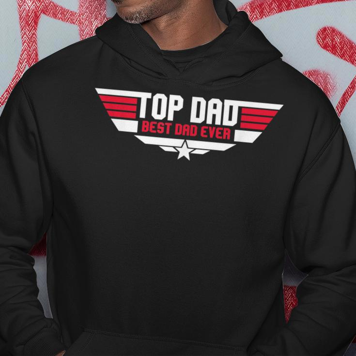 Top Dad Best Dad Ever Funny Father 80S Fathers Day Gift Hoodie Unique Gifts