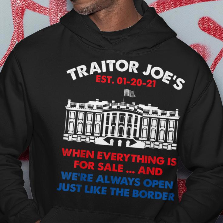 Traitor Joes Est 01 20 21 Funny Anti Biden Hoodie Unique Gifts