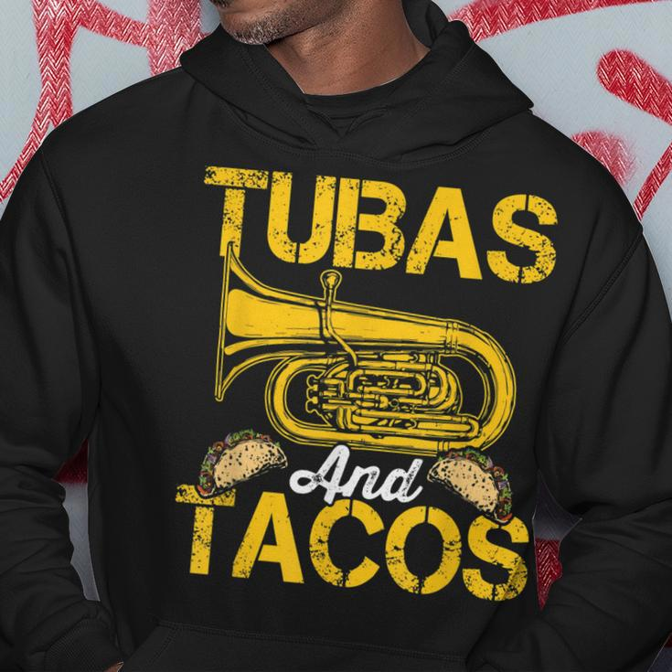 Tubas Tacos Expert Tuba Player Musician Music Playing Lover Hoodie Unique Gifts