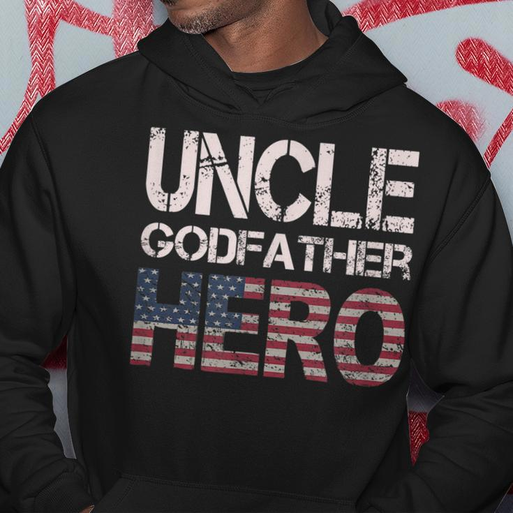 Uncle Godfather Hero Best Uncle Hoodie Unique Gifts