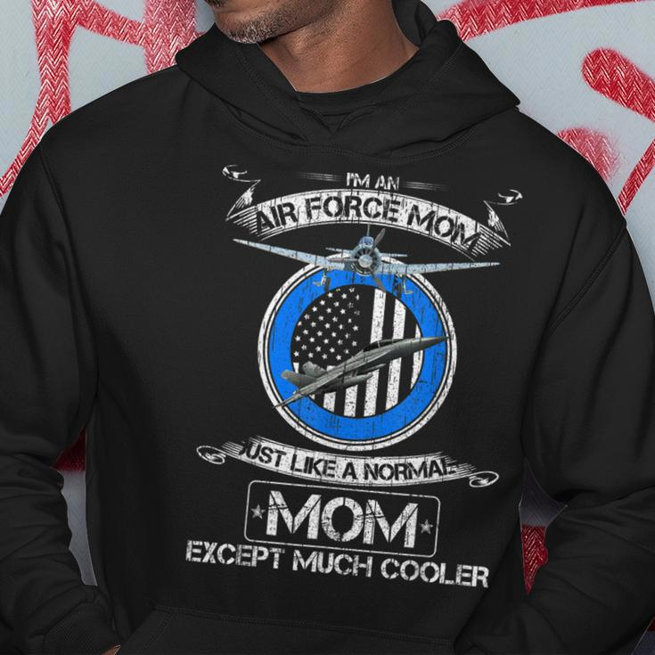 Us Air Force Mom Just Like A Normal Mom Except Much Cooler Men Hoodie Graphic Print Hooded Sweatshirt Funny Gifts