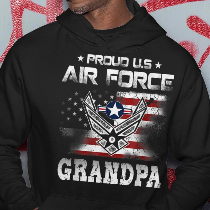 Us Air Force Proud Grandpa Proud Air Force Grandpa Father Hoodie Unique Gifts