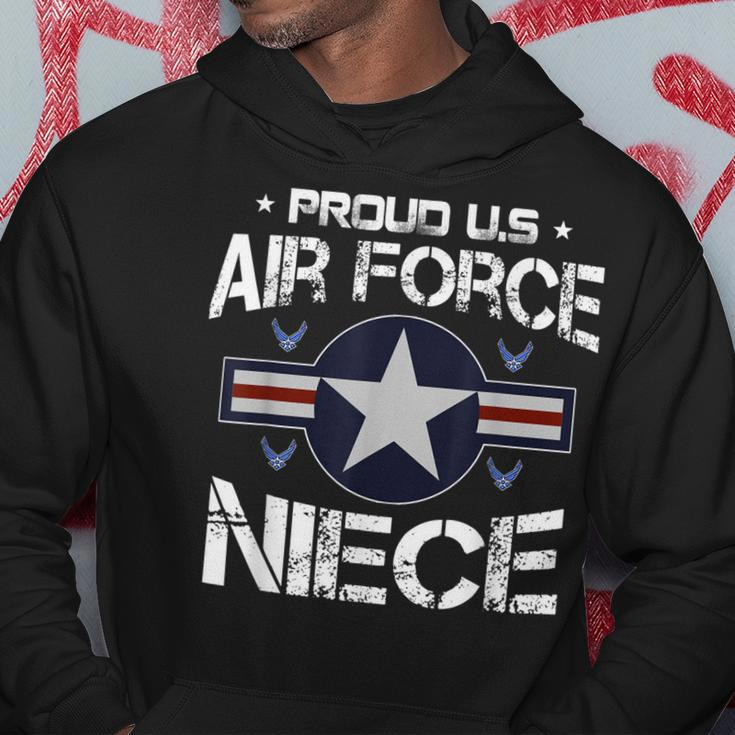 Us Air Force Proud Niece - Proud Air Force Niece Veteran Day Hoodie Funny Gifts