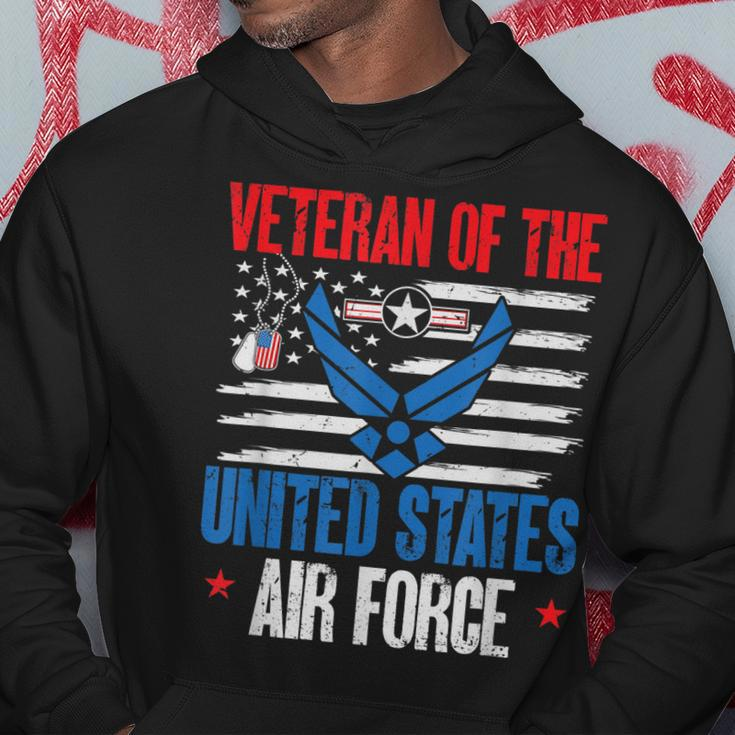 Us Air Force Veteran Veteran Of The United States Air Force V2 Hoodie Funny Gifts
