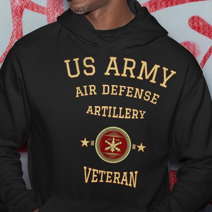 Us Army Air Defense Artillery Veteran Retired Army Veteran V2 Men Hoodie Graphic Print Hooded Sweatshirt Funny Gifts