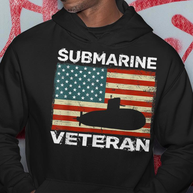 Usa Flag Submarine Veteran For Men And Submarine For Men V3 Hoodie Funny Gifts