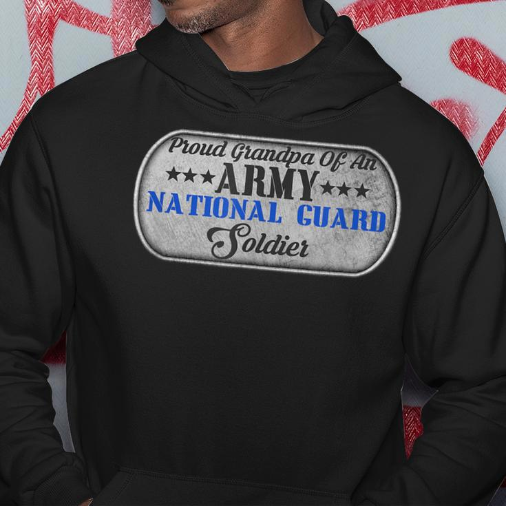Usa Proud Army National Guard Grandpa Soldier Gift Hoodie Unique Gifts