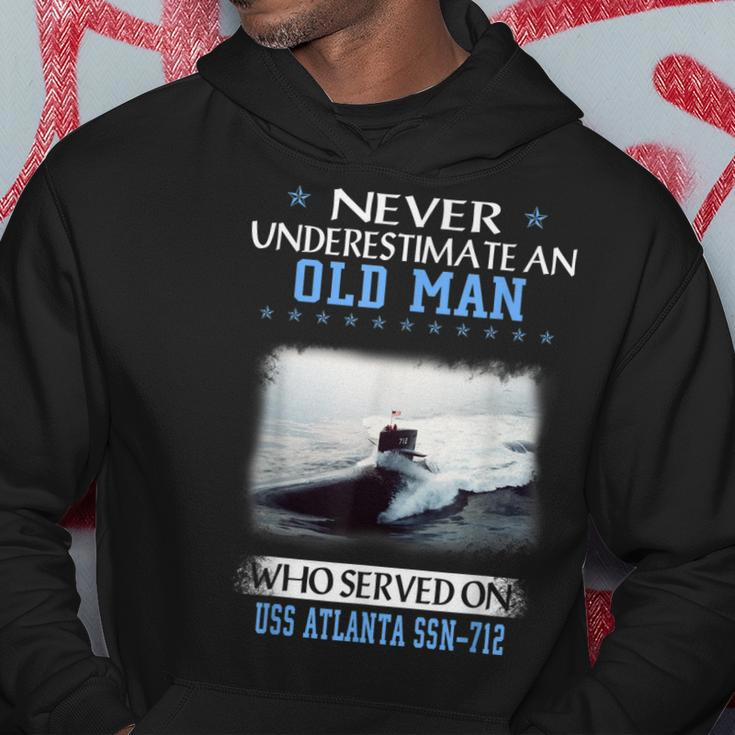 Uss Atlanta Ssn-712 Submarine Veterans Day Father Day Gift Hoodie Funny Gifts