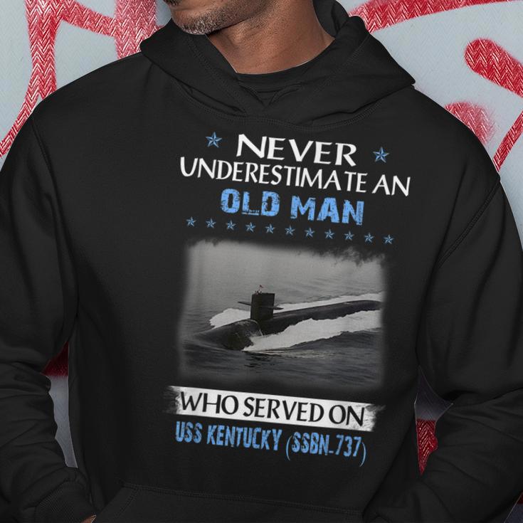 Uss Kentucky Ssbn-737 Submarine Veterans Day Father Day Hoodie Funny Gifts