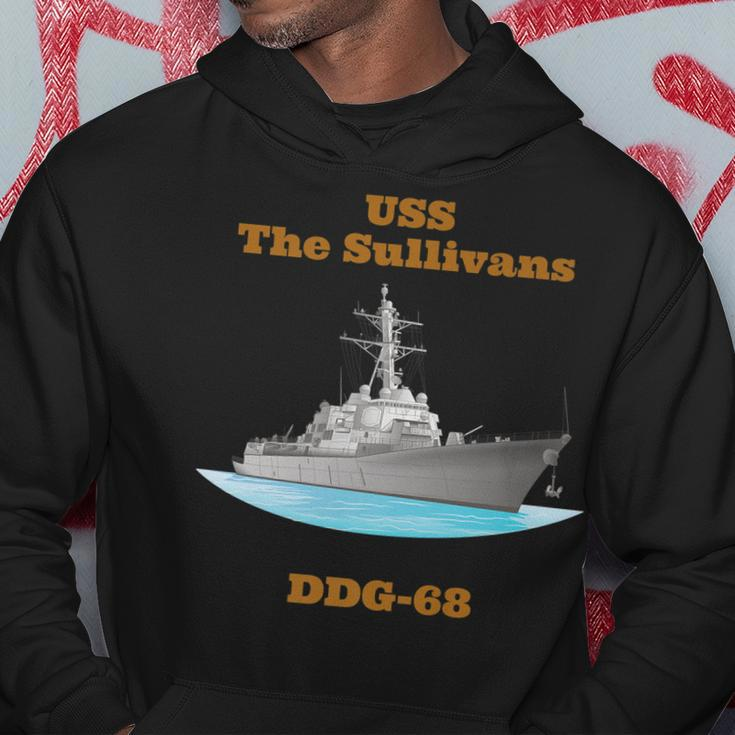 Uss The Sullivans Ddg-68 Navy Sailor Veteran Gift Hoodie Funny Gifts