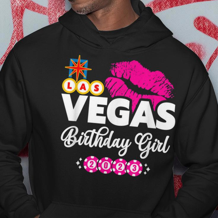 Vegas Birthday Girl - Vegas 2023 Girls Trip - Vegas Birthday Hoodie Unique Gifts