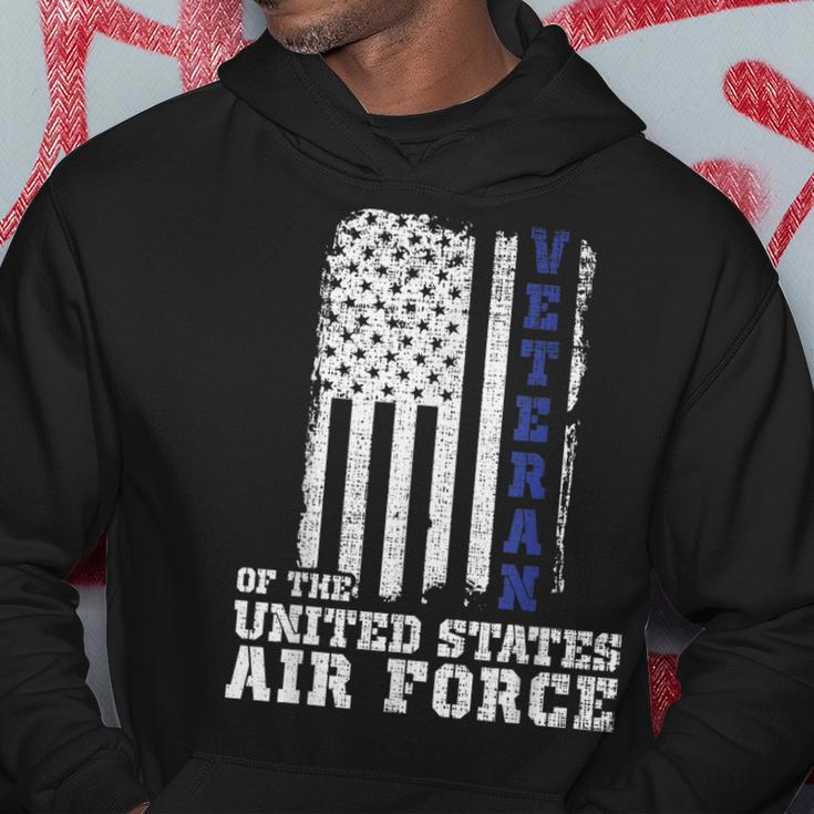 Veteran Of The United States Us Air Force Usaf Men Hoodie Graphic Print Hooded Sweatshirt Funny Gifts