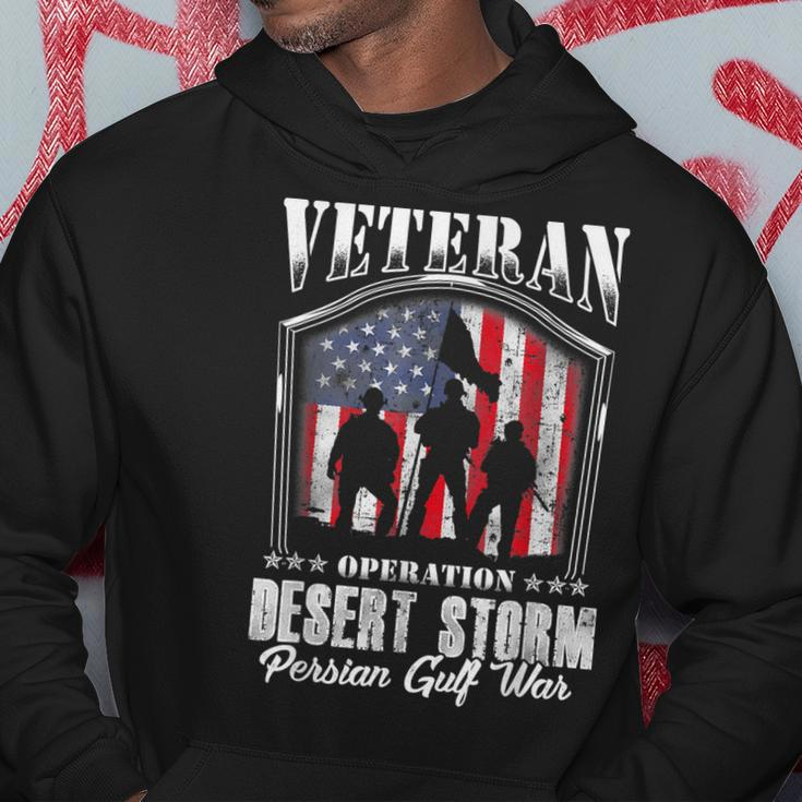 Veteran Operation Desert Storm Persian Gulf War Hoodie Funny Gifts