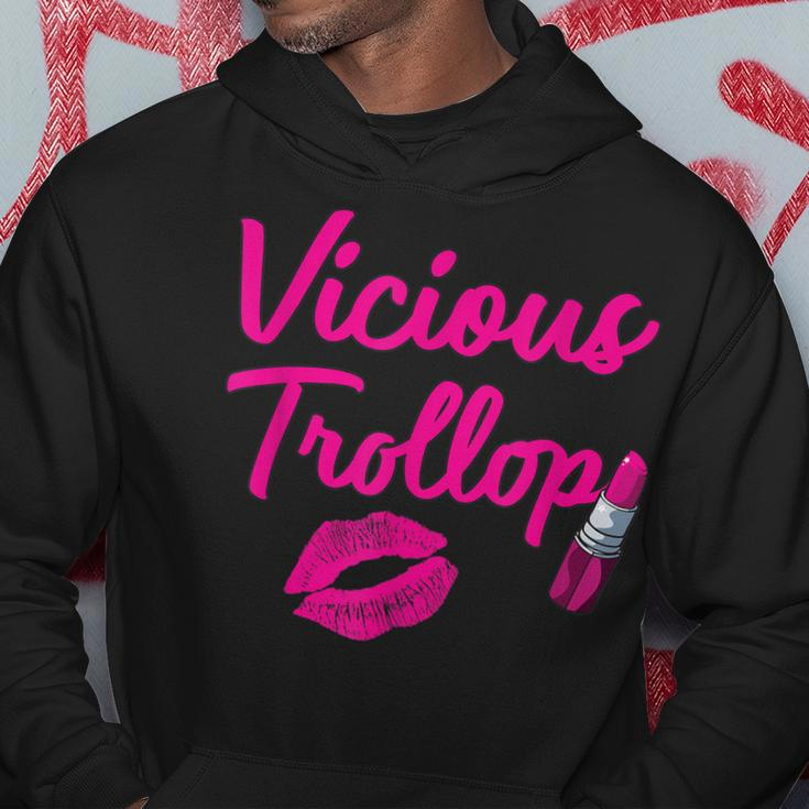Vicious Trollop Lipstick Png Men Hoodie Graphic Print Hooded Sweatshirt Funny Gifts