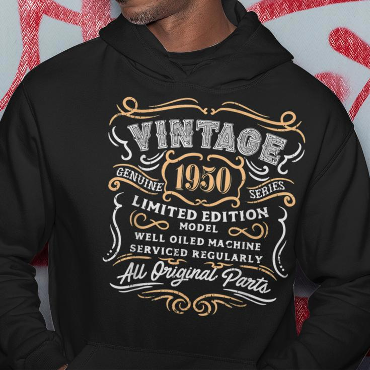 Vintage 1950 Funny Retro 70Th Birthday Gift For Dad Hoodie Funny Gifts