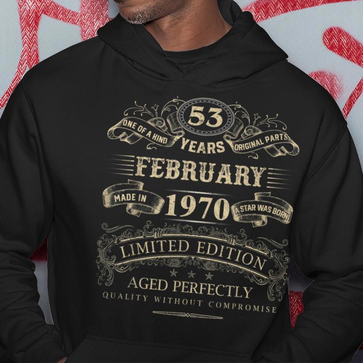 Vintage 1970 Outfit Hoodie, 53. Geburtstag Retro Look für Frauen & Männer Lustige Geschenke