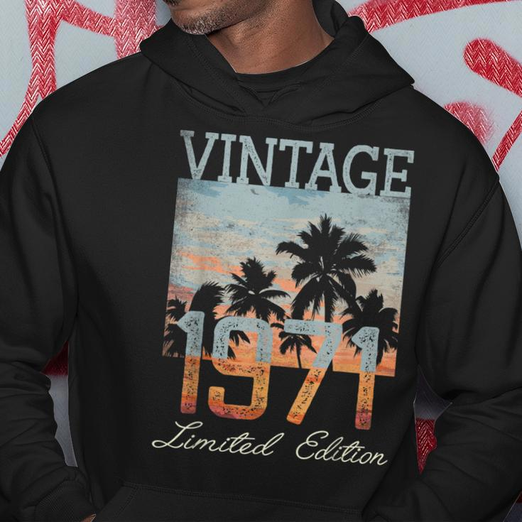 Vintage 1971 Limited Edition 50Th Birthday 50 Year Old Gift Hoodie Unique Gifts