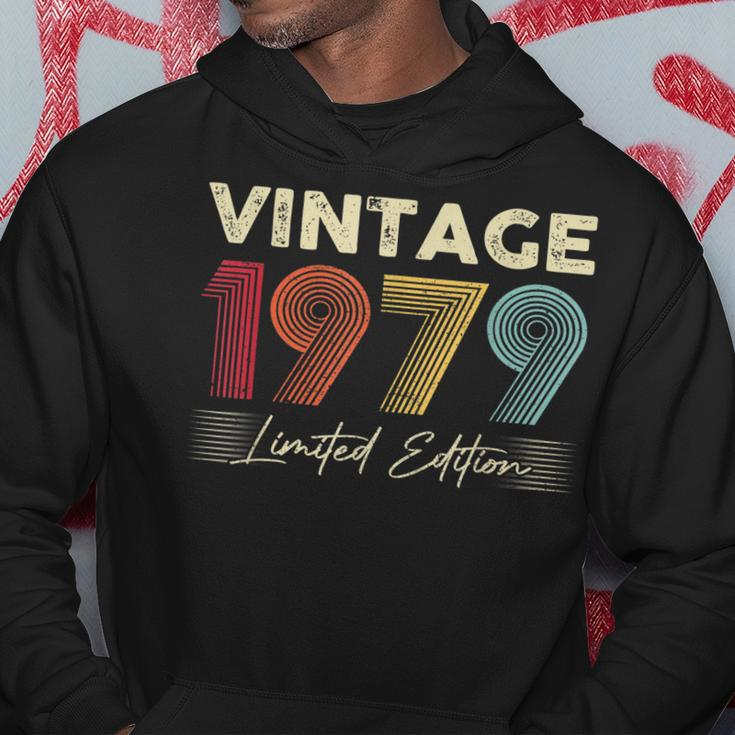 Vintage 1979 Wedding Anniversary Born In 1979 Birthday Party Hoodie Funny Gifts