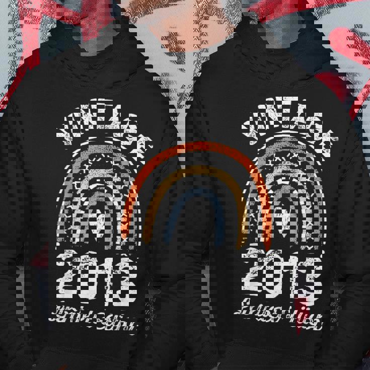 Vintage 2013 Limited Edition 10 Year Old Gifts 10Th Birthday Hoodie Unique Gifts