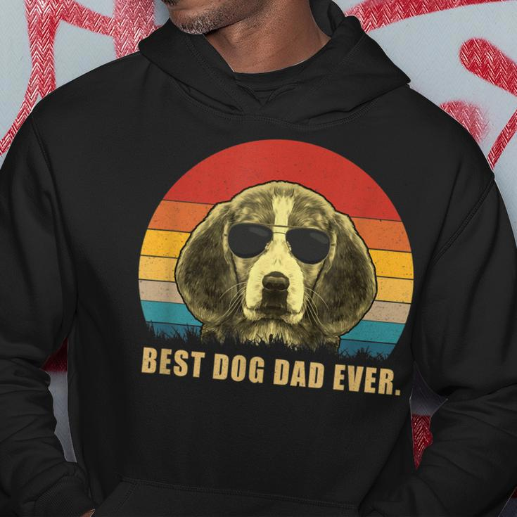Vintage Best Dog Dad EverBeagle Hoodie Unique Gifts