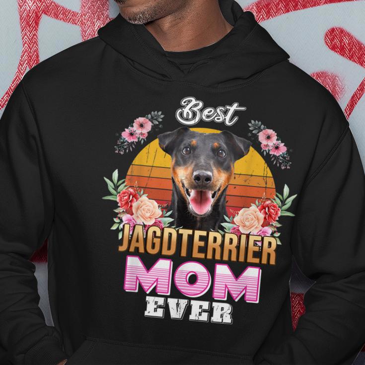 Vintage Beste Jagdterrier Mama Hoodie, Perfektes Muttertagsgeschenk Lustige Geschenke