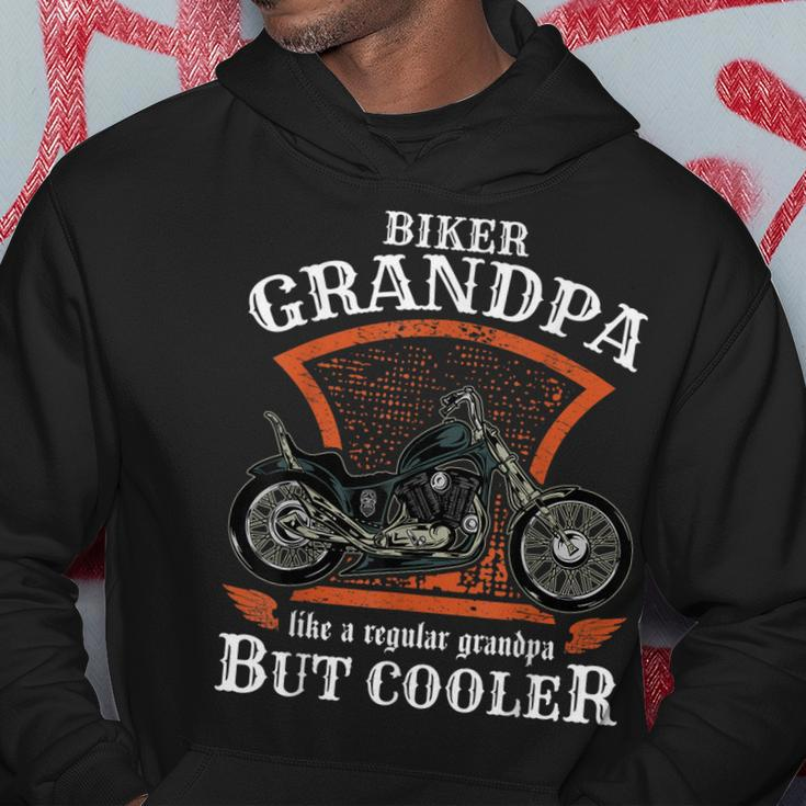 Vintage Biker Grandpa Retro Custom Motorcycle Gift Gift For Mens Hoodie Unique Gifts