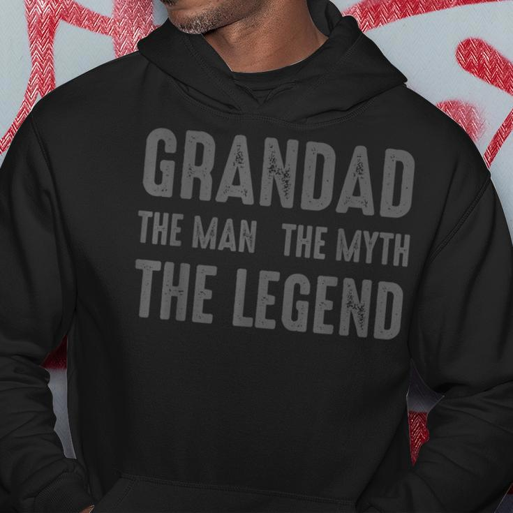 Vintage Grandad The Man The Myth The Legend Hoodie Funny Gifts