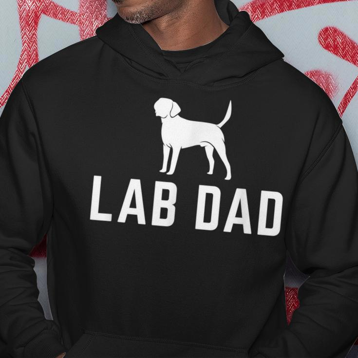 Vintage Lab Dad Funny Labrador Retriever Dog For Men Gift Hoodie Funny Gifts