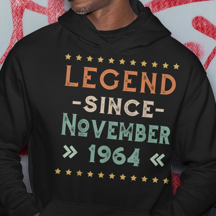 Vintage Legend Seit November 1964 Geburtstag Männer Frauen Hoodie Lustige Geschenke