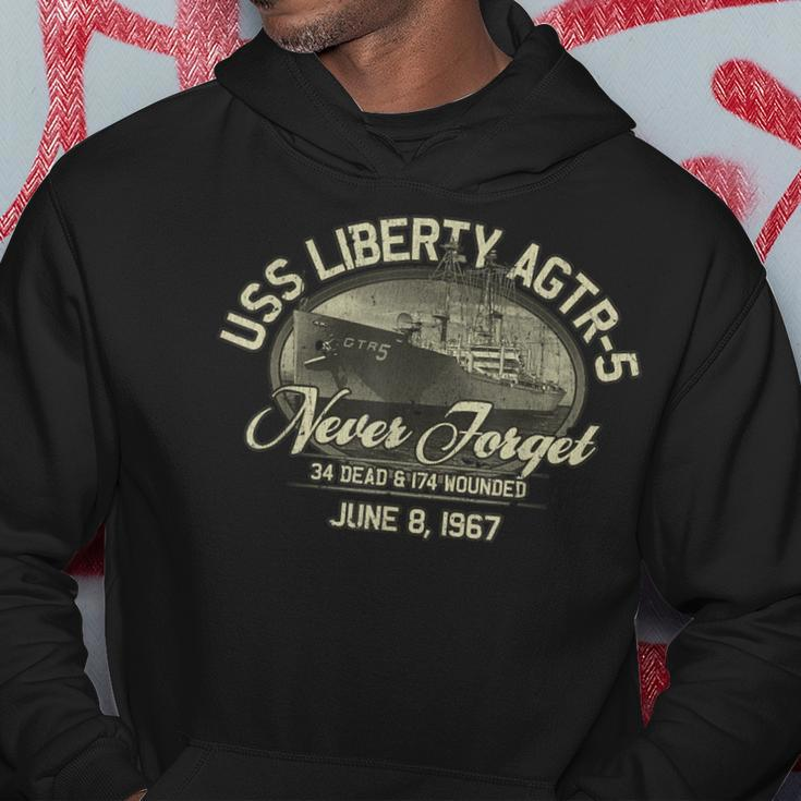 Vintage Uss Liberty Agtr-5 1967 Military Gift Ship Funny Hoodie Funny Gifts