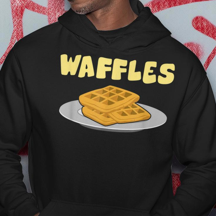 Waffles Matching For Couples And Best Friends Hoodie Funny Gifts