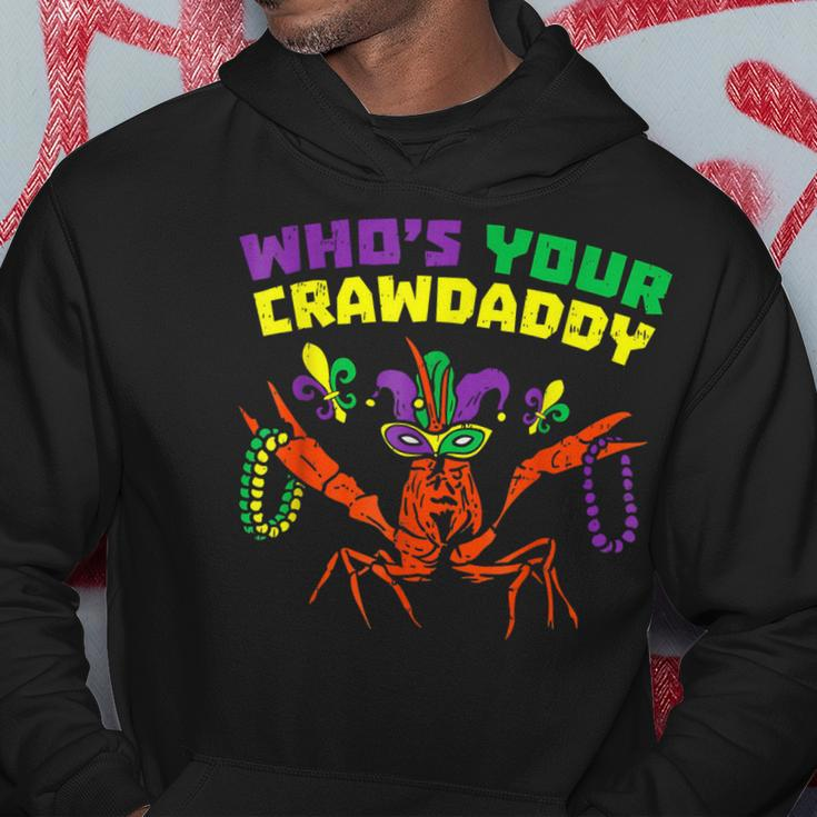 Whos Your Crawdaddy Crawfish Jester Beads Mardi Gras V2 Men Hoodie Personalized Gifts