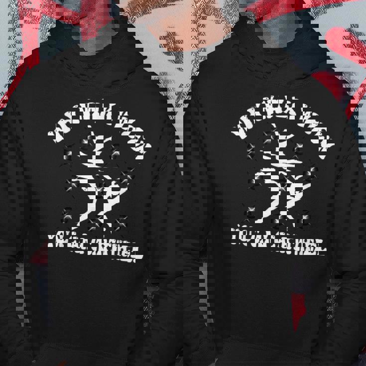 Why Walk When You Can Cartwheel Tumbling Funny Girl Hoodie Unique Gifts