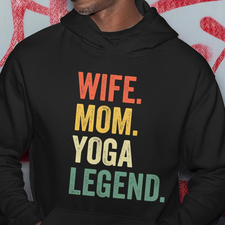 Wife Mom Yoga Legend Funny Hoodie Unique Gifts