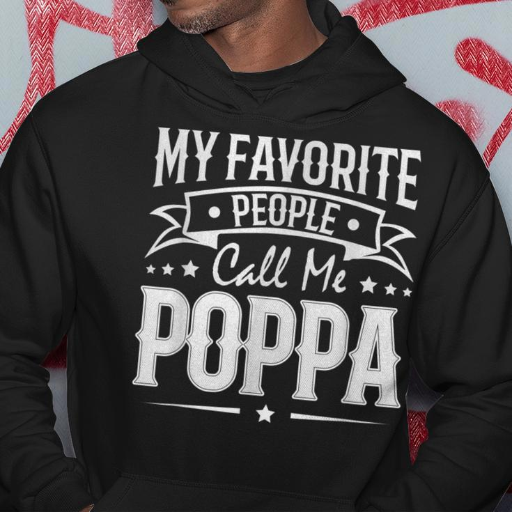 Womy Favorite People Call Me Poppa Vintage Gift For Mens Hoodie Unique Gifts