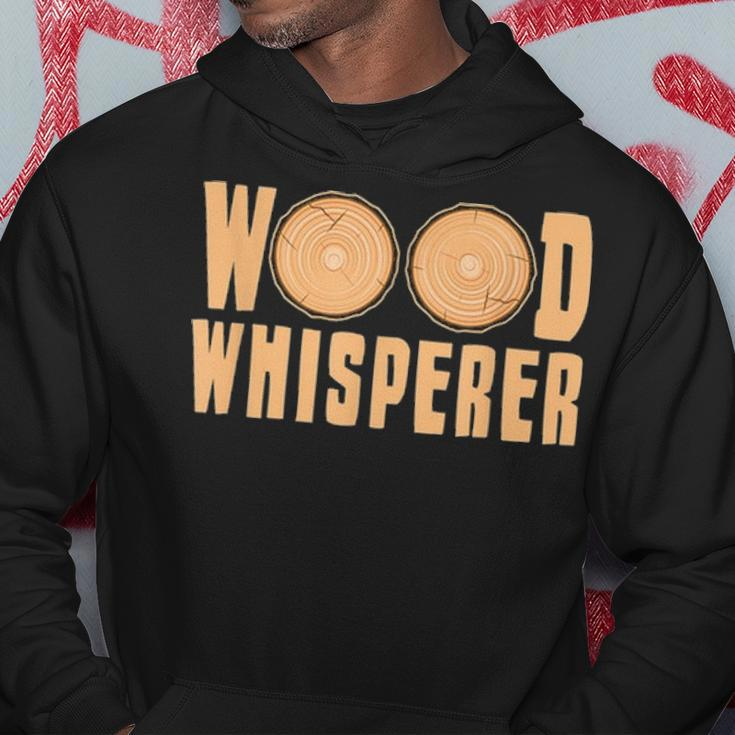 Wood Whisperer Woodworking Carpenter Fathers Day Gift Hoodie Funny Gifts