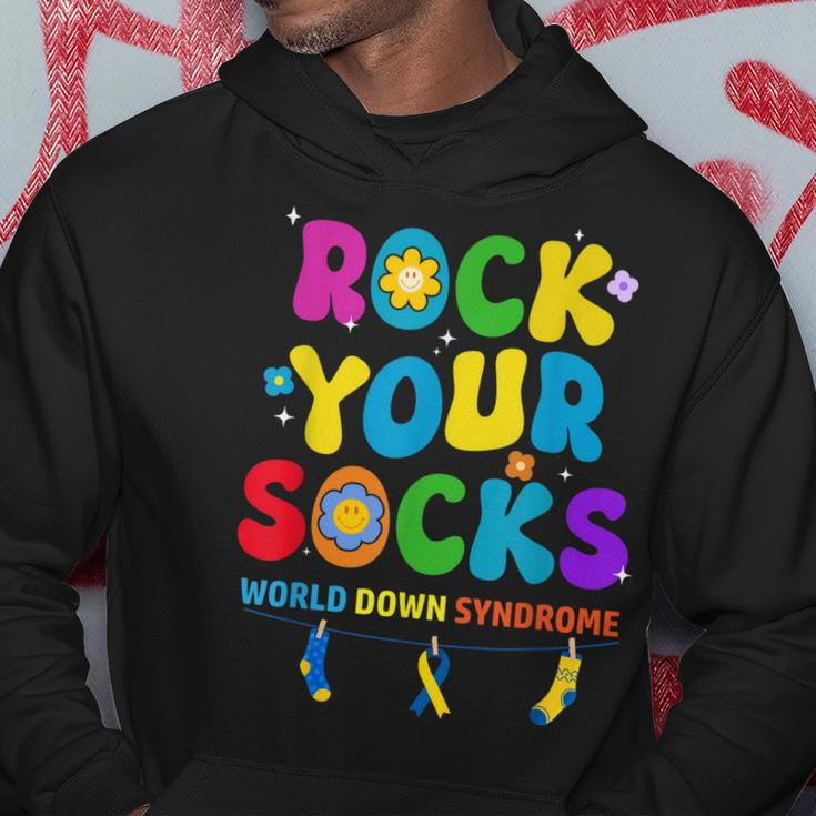 World Down Syndrome Day Rock Your Socks Awareness Hoodie Unique Gifts