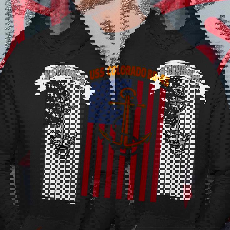 Ww2 Battleship Uss Colorado Bb-45 Warship Veteran Dad Son Hoodie Personalized Gifts
