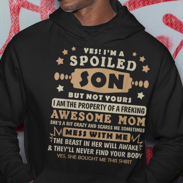 Yes Im Spoiled Son But Not Yours Family Matching For Son Hoodie Unique Gifts