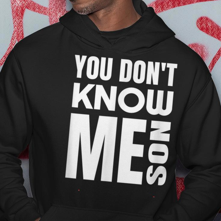 You Dont Know Me Son Seals Military Motivation Hoodie Unique Gifts
