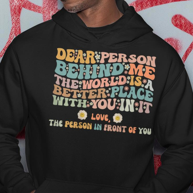 You Matter To The Person Behind Me Vintage Retro Hoodie Unique Gifts