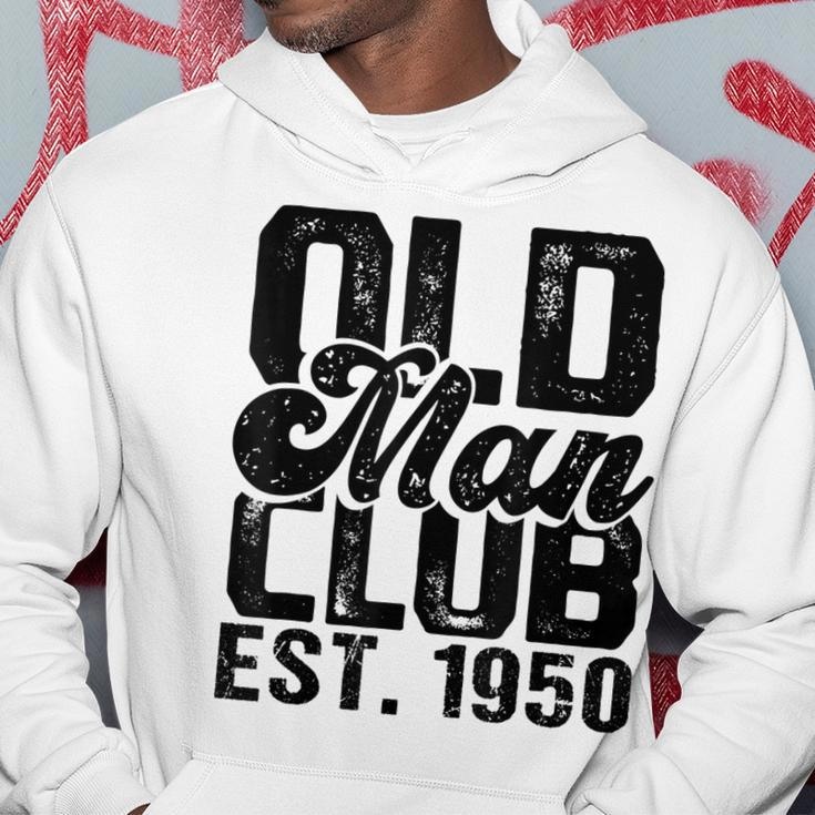 1950 Birthday Party Old Man Club Est 1950 Senior Citizen Gift For Mens Hoodie Unique Gifts