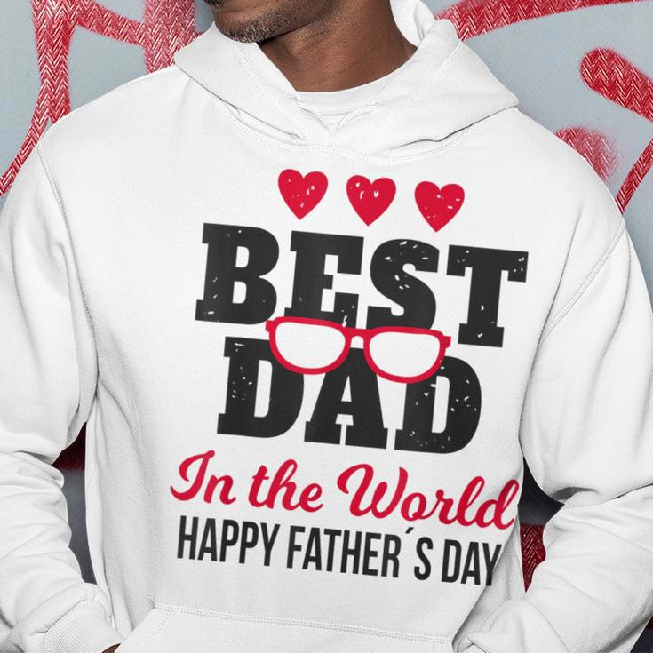 Best Dad In The World Happy Fathers Day Hoodie Unique Gifts